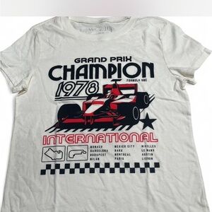 Champion Grand Prix Kids T-Shirt - White